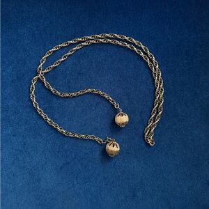 Gold plated Vintage Women’s Belt/‎ Necklace